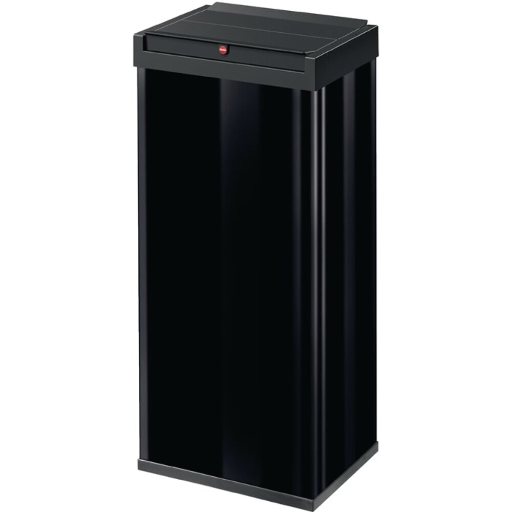 Produktabbildung: Hailo Abfallbehälter, 52 l schwarz, H763xB339xT260mm