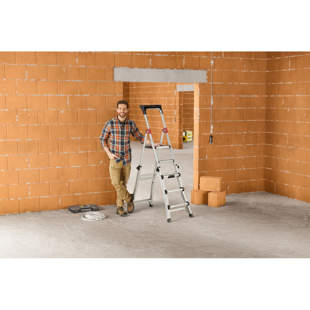 Produktabbildung Nr. 8: Hailo TL 100 TopLine, Teleskop Stehleiter