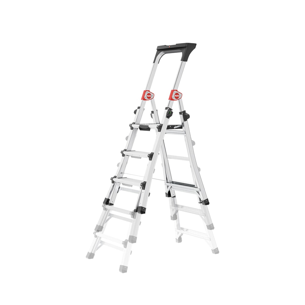 Produktabbildung Nr. 9: Hailo TL 100 TopLine, Teleskop Stehleiter