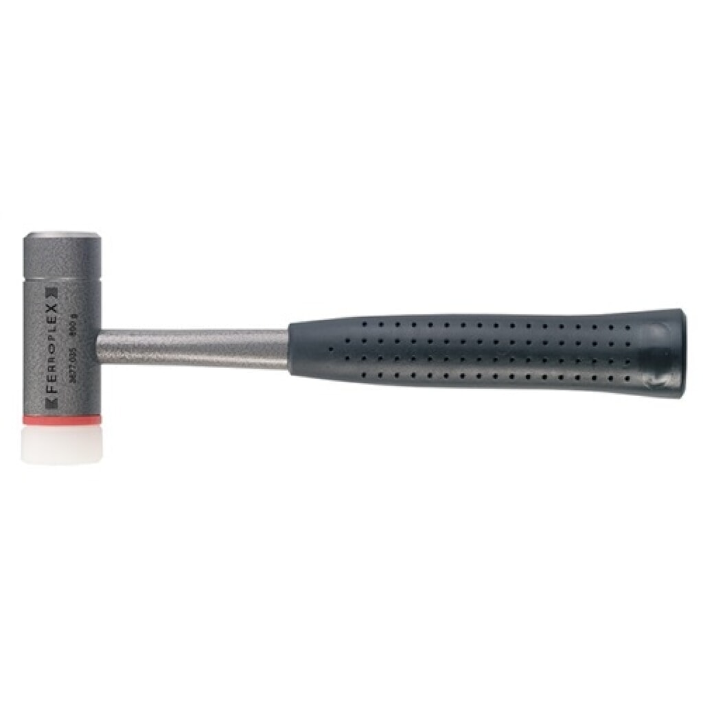 Schon- u.Schlosserhammer FERROPLEX L.290mm Kopf-D.30mm hart STA Produktabbildung: Schon- u.Schlosserhammer FERROPLEX L.290mm Kopf-D.30mm hart STA