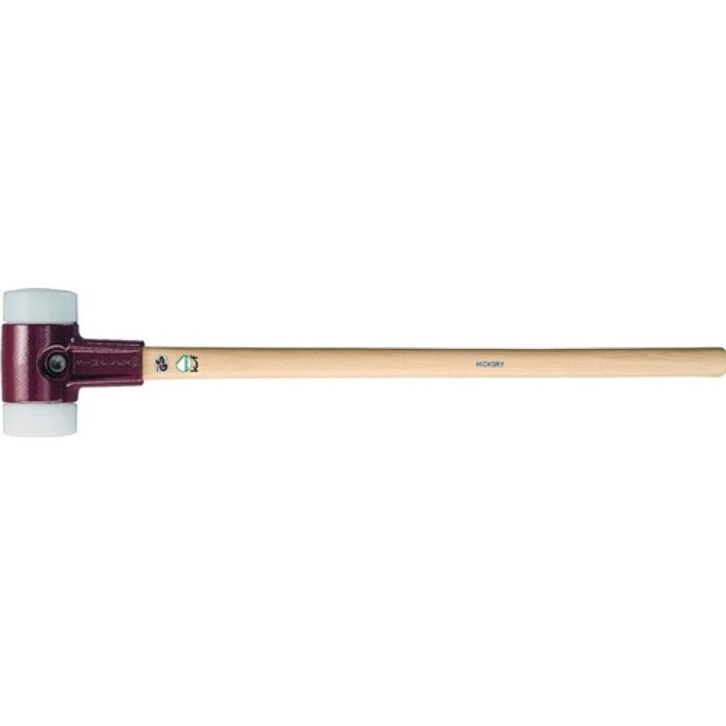 Vorschlaghammer SIMPLEX Kopf-D.80mm mittelhart Superplastik weiss Hickory HALDER Produktabbildung: Vorschlaghammer SIMPLEX Kopf-D.80mm mittelhart Superplastik weiss Hickory HALDER