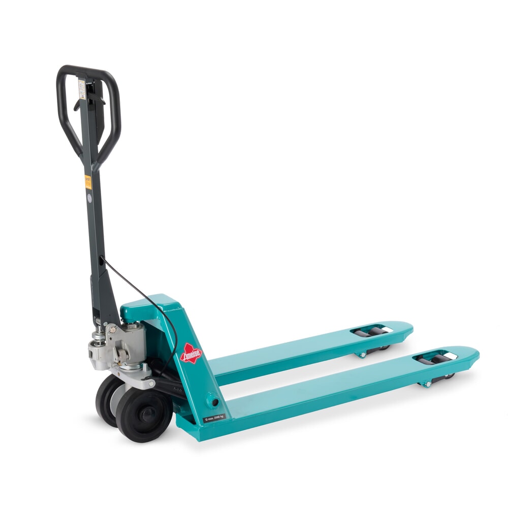Produktabbildung: Handhubwagen Ameise® PTM 2.5 mit Handbremse, Tragfähigkeit 2.500 kg