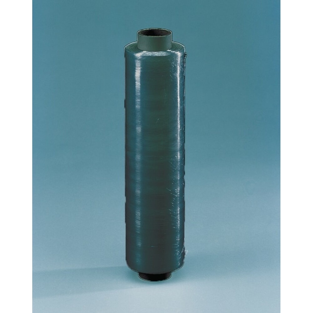 Produktabbildung: Handstretchfolie, BxL 500 mm x 300 m, Dreischichtfolie, Stärke 20 µm, schwarz