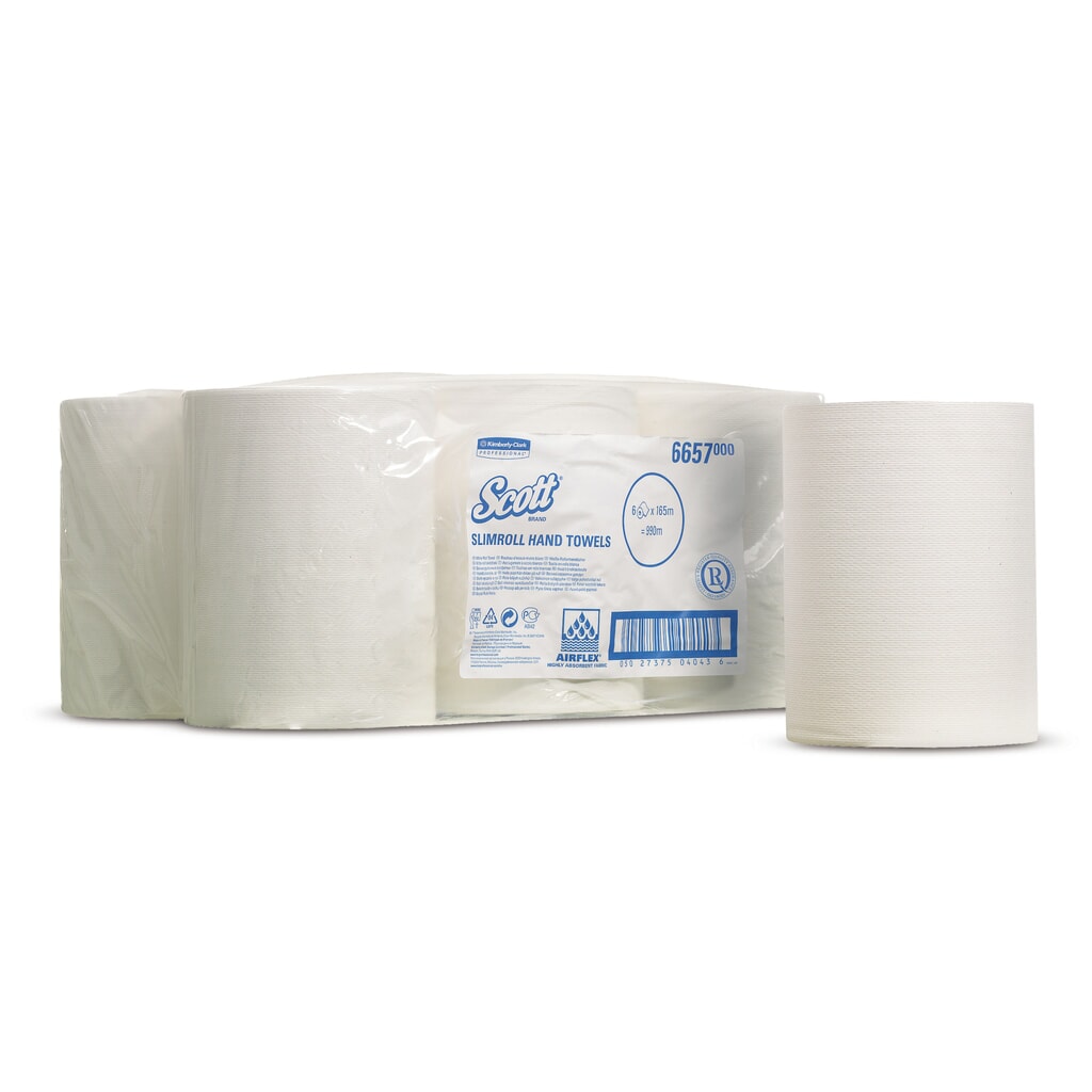 Handtücher SCOTT® für Spender SLIMROLL, Rolle Produktabbildung: Handtücher SCOTT® für Spender SLIMROLL, Rolle