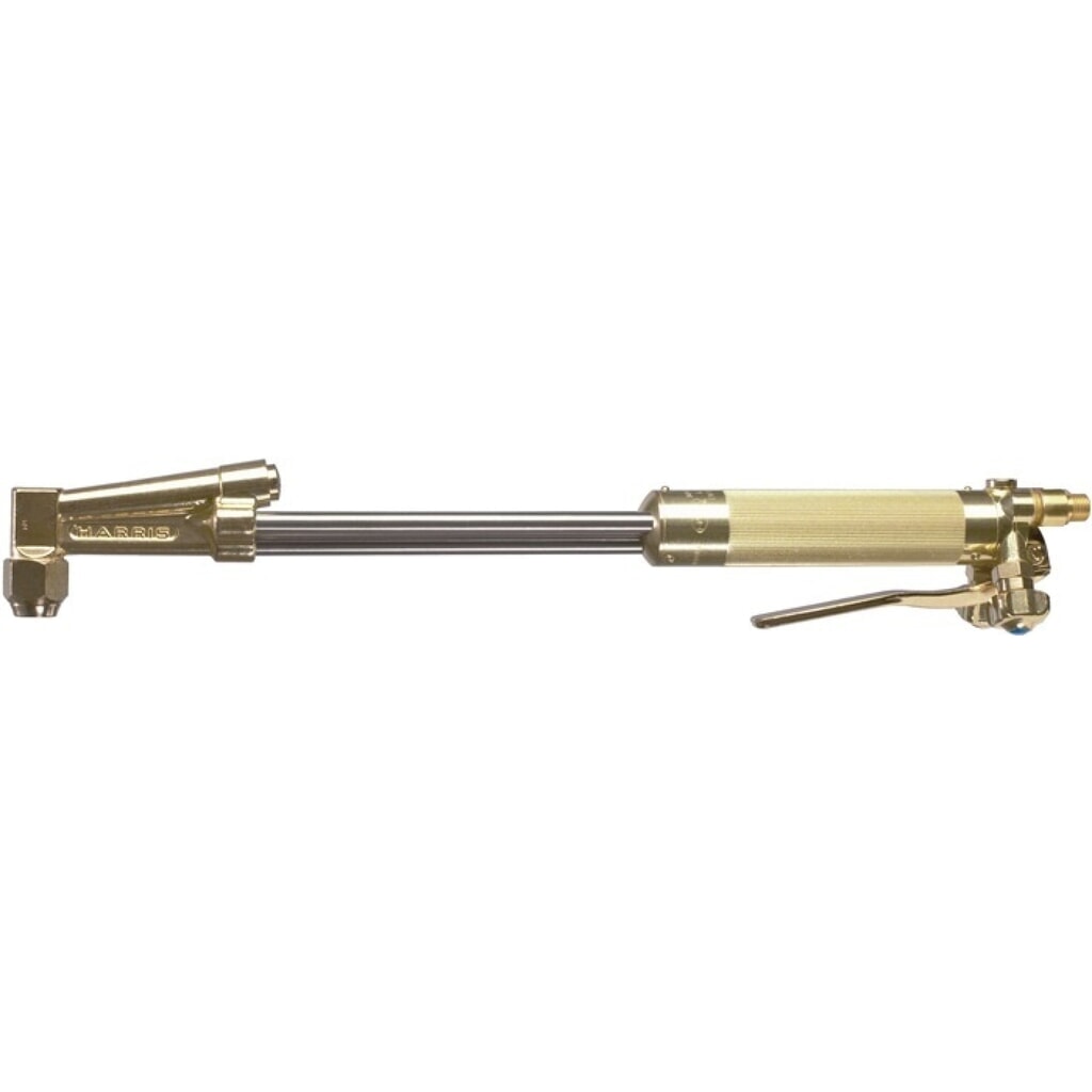 Produktabbildung: HARRIS Handschneidbrenner 62-5, für Glattschaftsdüsen, Brennerkopf 90 ° Länge 460 mm