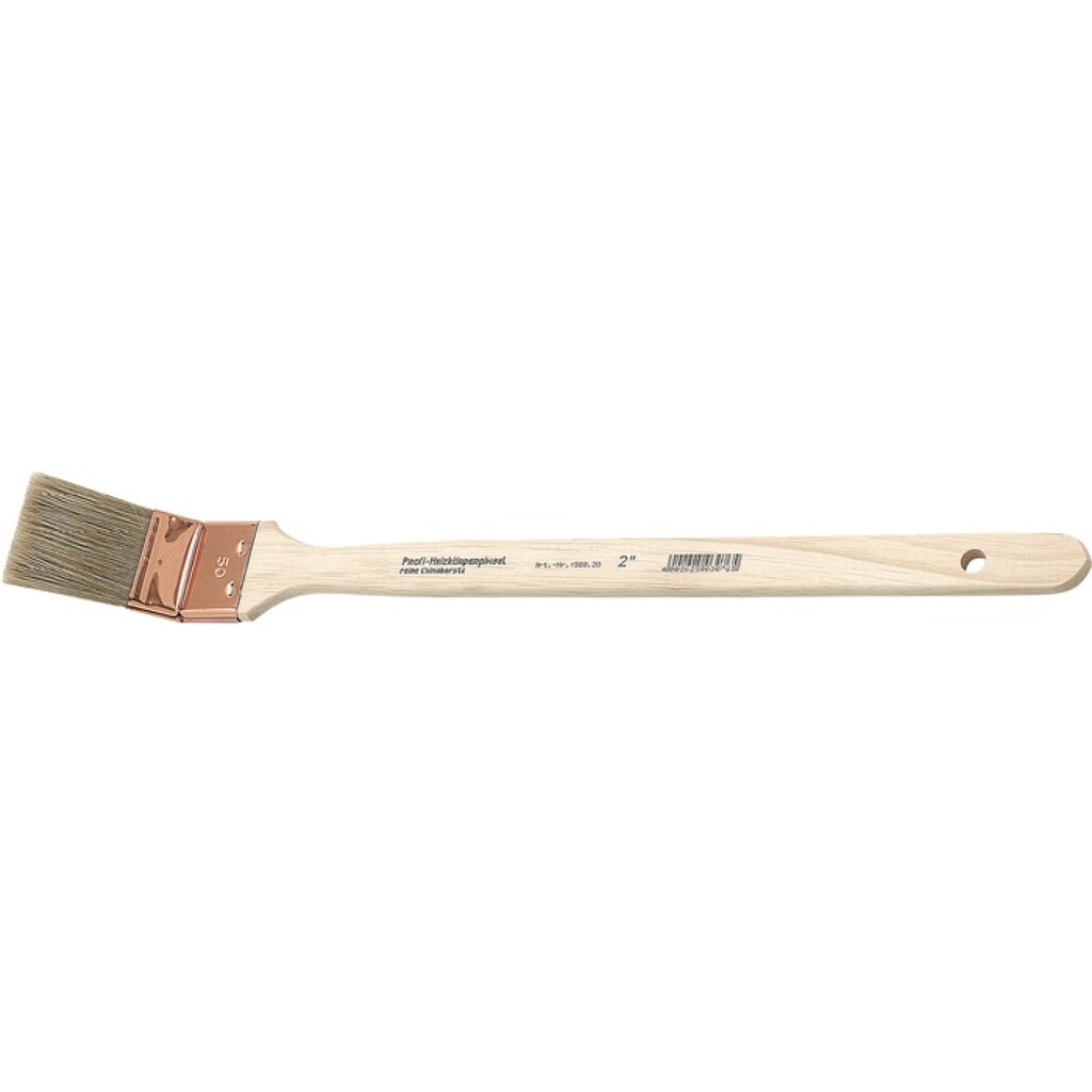Produktabbildung: Heizkörperpinsel B.25mm Borsten-L.45mm helle Chinaborste Profi-Maler