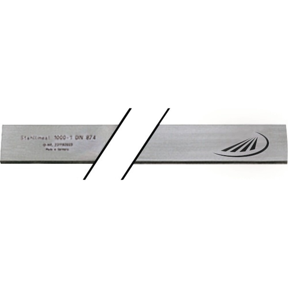 Produktabbildung: HELIOS PREISSER Lineal DIN 874/I, Stahl, Länge 1000 mm