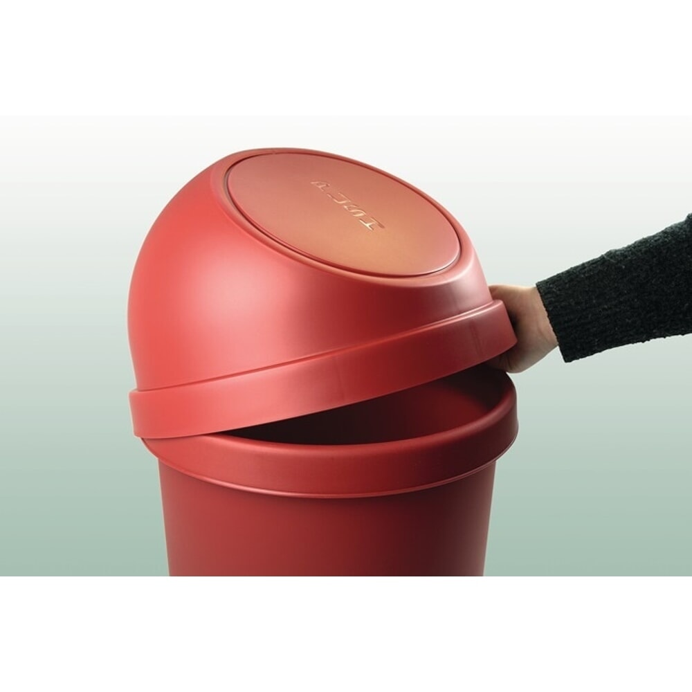 Produktabbildung Nr. 2: helit Abfallbehälter, 6 l schwarz, H375xØ214mm