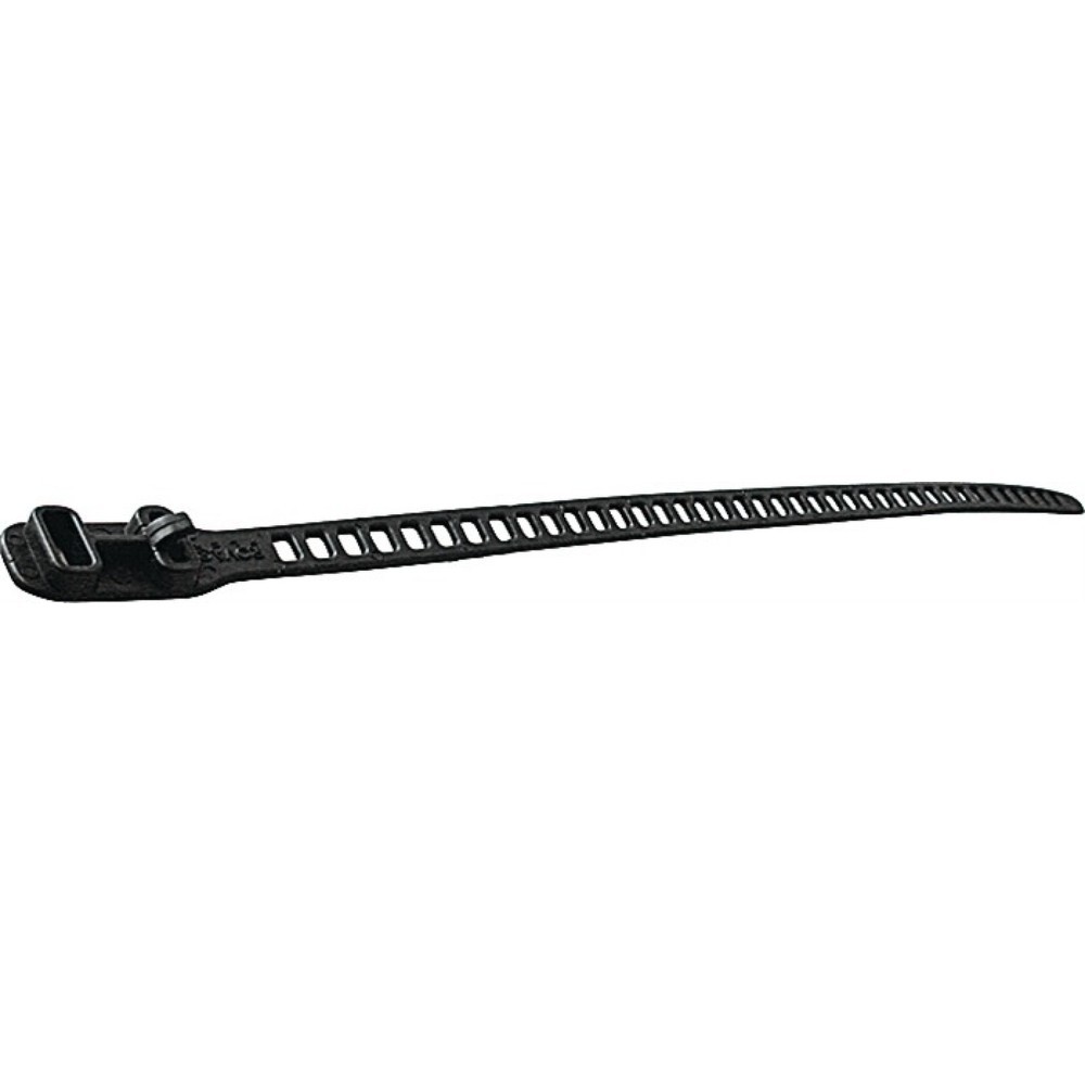 Produktabbildung: HELLERMANNTYTON Kabelbinder L.580mm B.28mm Polyurethan schwarz 3St./Btl