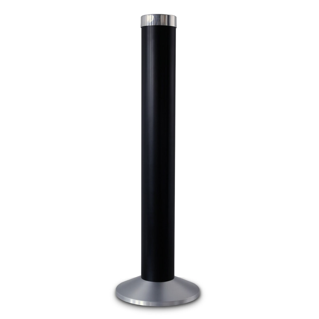 Produktabbildung Nr. 1: HEMMDAL Aschenbecher-Säule aus Aluminium, schwarz