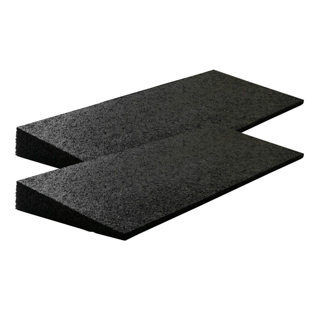 HEMMDAL Bordsteinrampe, HxBxT 8-43 x 500 x 200 mm, Set à 2 Stk Produktabbildung: HEMMDAL Bordsteinrampe, HxBxT 8-43 x 500 x 200 mm, Set à 2 Stk