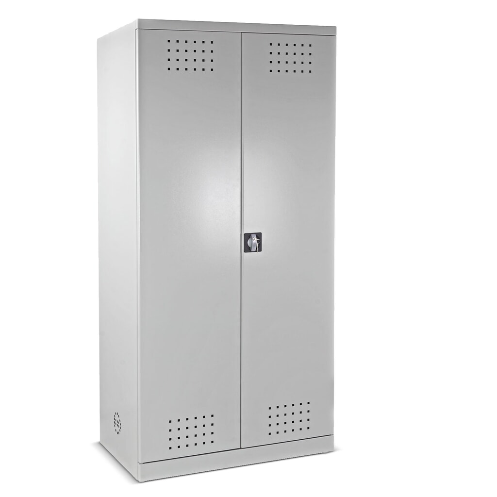 HEMMDAL Pflanzenschutzmittel- und Chemikalienschrank mit 4 Auffangwannen, HxBxT 1.920 x 920 x 580 mm Produktabbildung: HEMMDAL Pflanzenschutzmittel- und Chemikalienschrank mit 4 Auffangwannen, HxBxT 1.920 x 920 x 580 mm