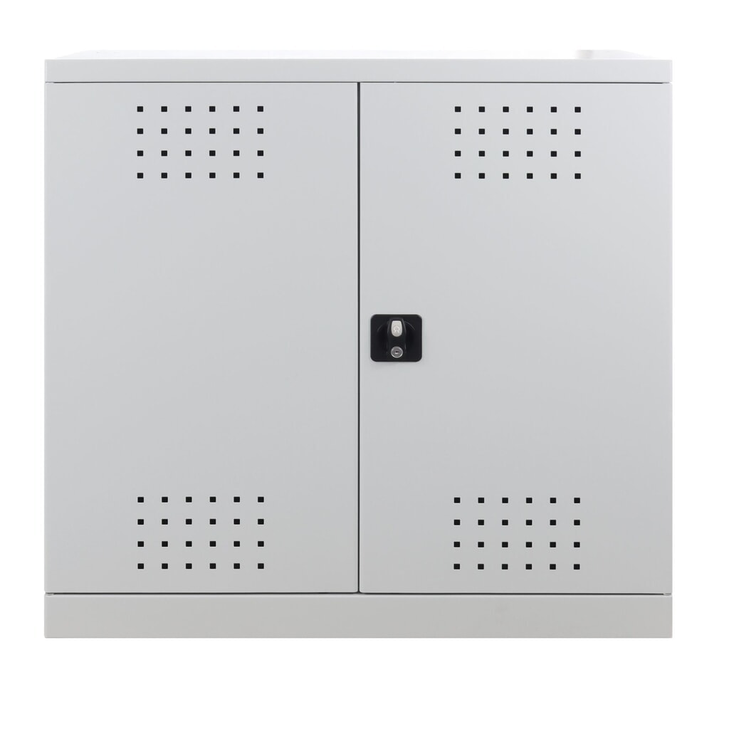 HEMMDAL Pflanzenschutzmittel- und Chemikalienschrank mit 2 Auffangwannen, HxBxT 1.000 x 1.000 x 500 mm Produktabbildung Nr. 2: HEMMDAL Pflanzenschutzmittel- und Chemikalienschrank mit 2 Auffangwannen, HxBxT 1.000 x 1.000 x 500 mm
