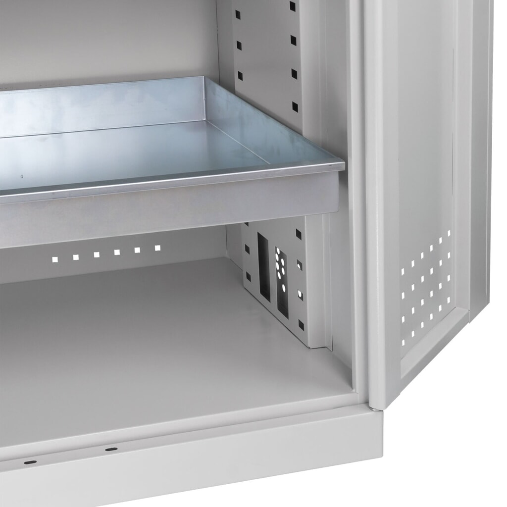 Produktabbildung Nr. 6: HEMMDAL Pflanzenschutzmittel- und Chemikalienschrank mit 4 Auffangwannen, HxBxT 1.920 x 920 x 580 mm