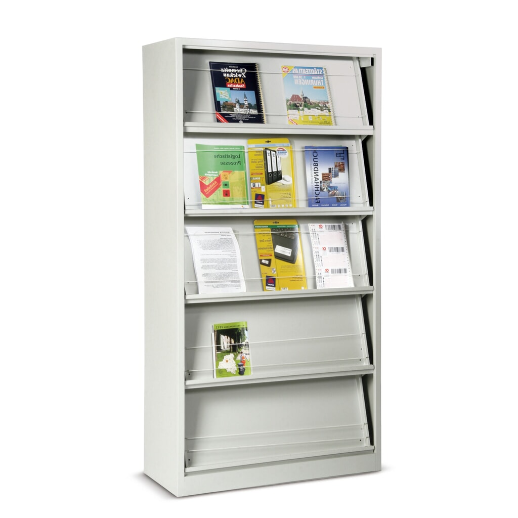 Produktabbildung: HEMMDAL Prospektschrank, HxBxT 1.950 x 1.000 x 420 mm