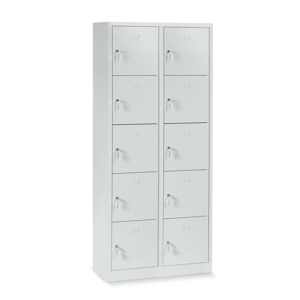 Produktabbildung Nr. 2: HEMMDAL Schliessfachschrank, 1 x 5 Fächer, HxBxT 1.900 x 410 x 450 mm