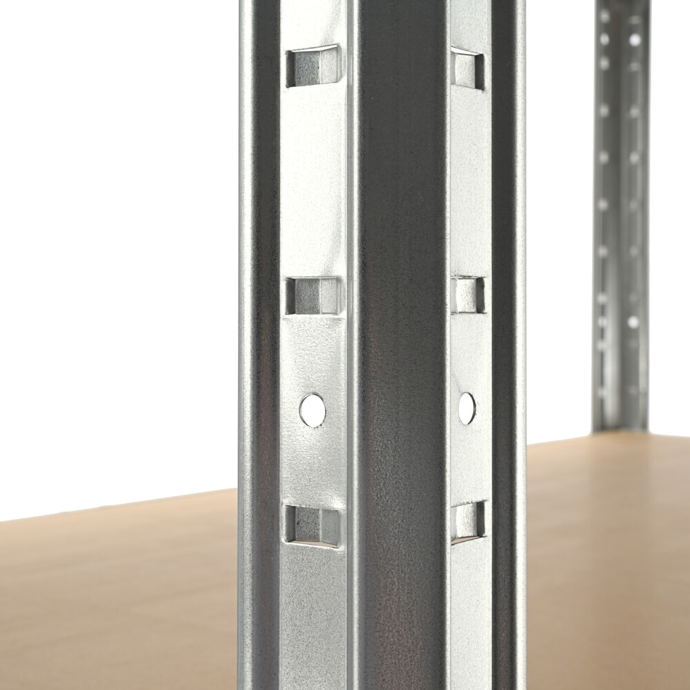 Produktabbildung Nr. 3: HEMMDAL Fachbodenregal galvanisiert, Fachlast 600 kg, HxBxT 1.770 x 1.200 x 450 mm