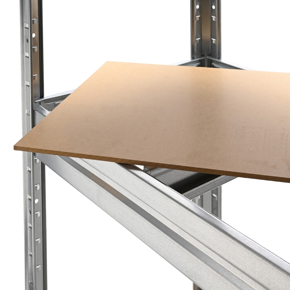 Produktabbildung Nr. 5: HEMMDAL Fachbodenregal galvanisiert, Fachlast 600 kg, HxBxT 1.770 x 1.200 x 450 mm