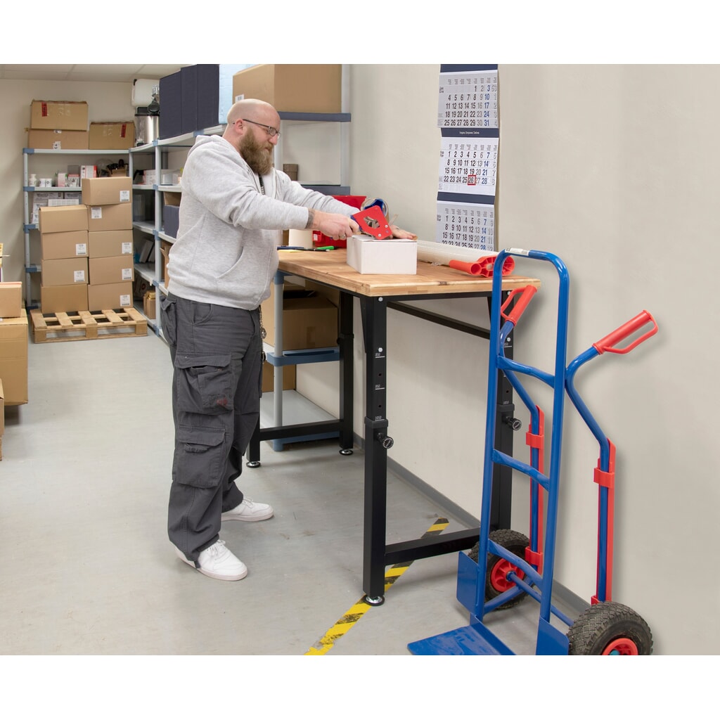Produktabbildung Nr. 4: HEMMDAL Werkbank, höhenverstellbar, TK 200 kg