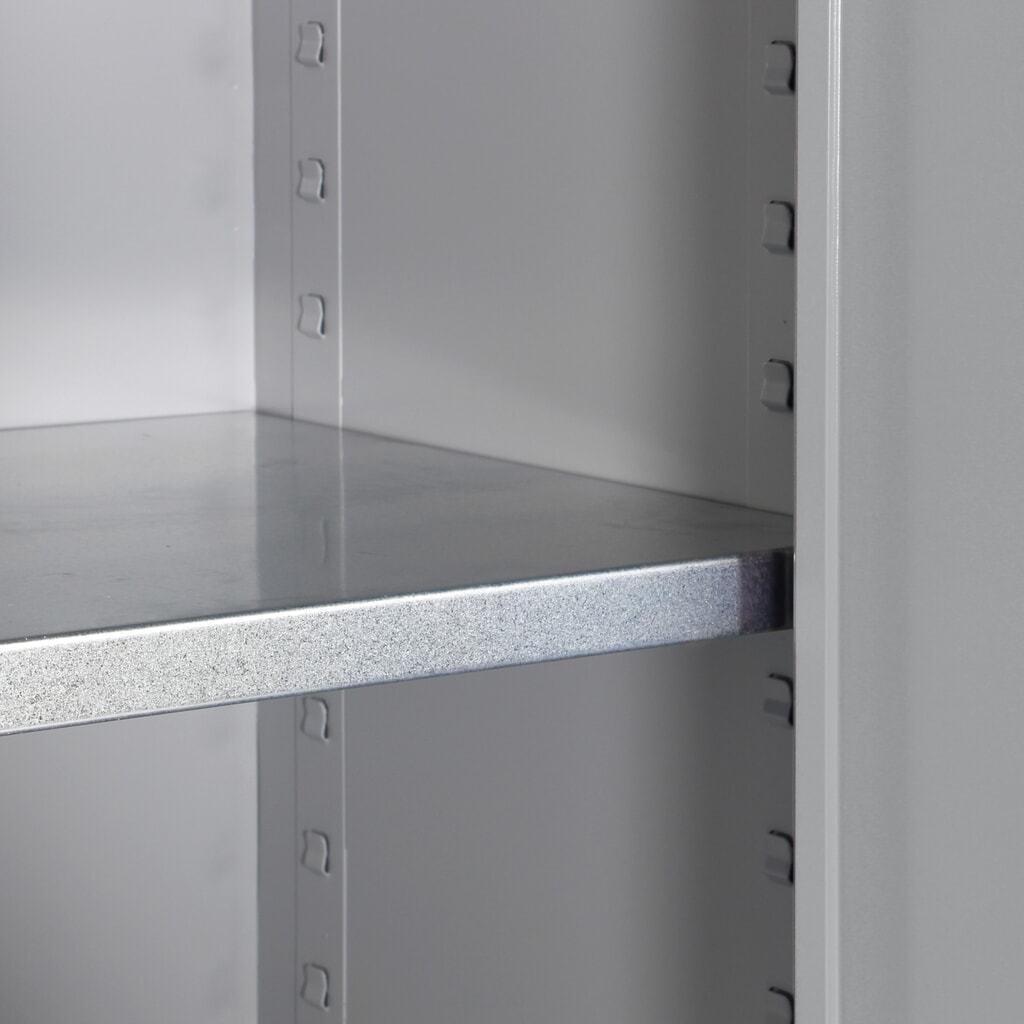 HEMMDAL Flügeltürschrank, 2 OH, Breite 800 mm, lichtgrau Produktabbildung Nr. 4: HEMMDAL Flügeltürschrank, 2 OH, Breite 800 mm, lichtgrau