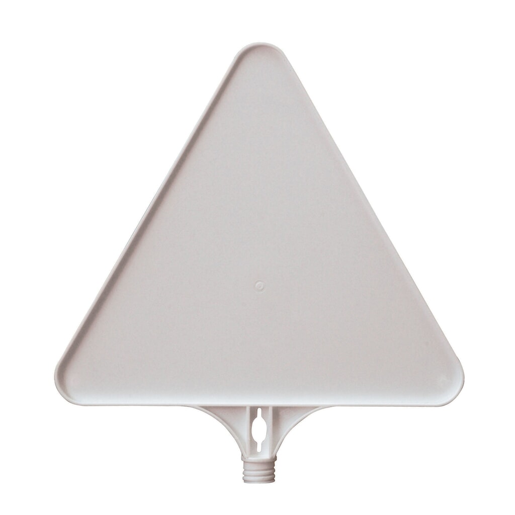 Hinweisschild blanko, Dreieck