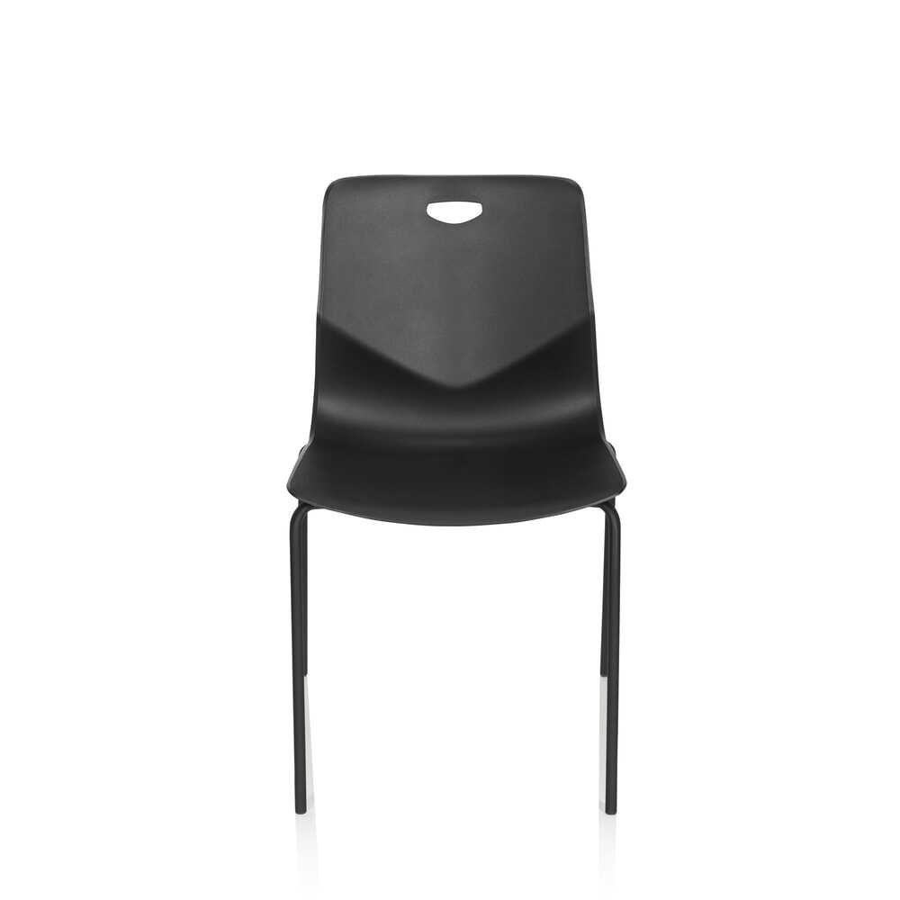 Produktabbildung: hjh OFFICE Besucherstuhl / Konferenzstuhl T36 V, schwarz