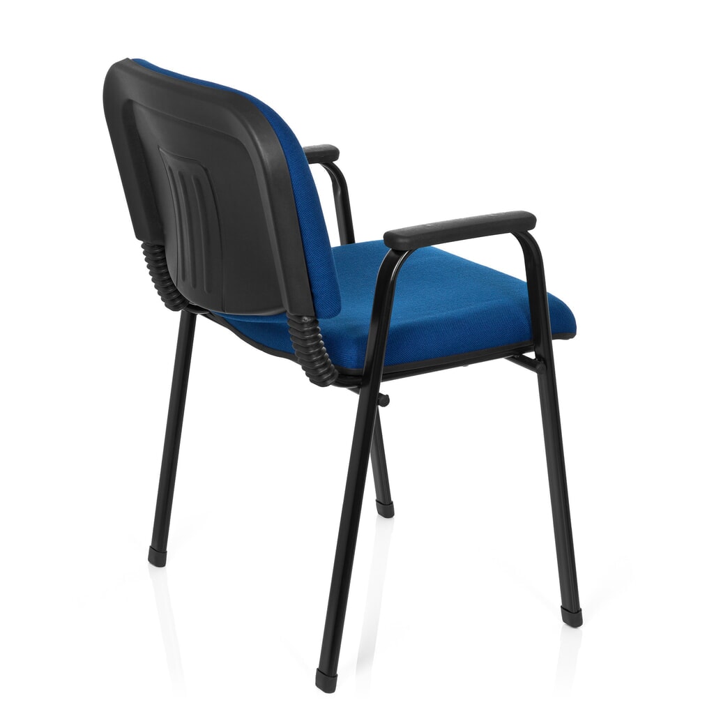 hjh OFFICE Besucherstuhl XT 650, schwarz/blau Produktabbildung Nr. 5: hjh OFFICE Besucherstuhl XT 650, schwarz/blau