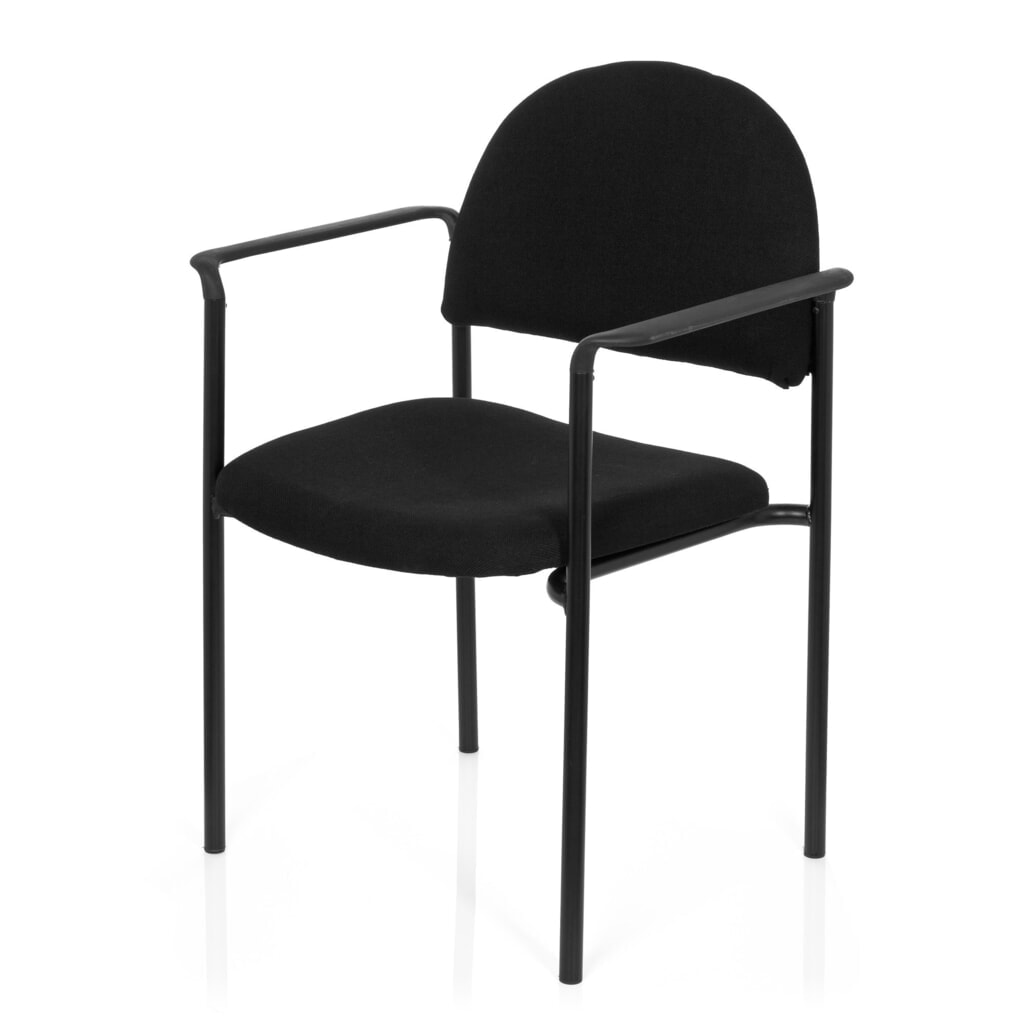 hjh OFFICE Besucherstuhl XT 700, schwarz/schwarz Produktabbildung Nr. 10: hjh OFFICE Besucherstuhl XT 700, schwarz/schwarz