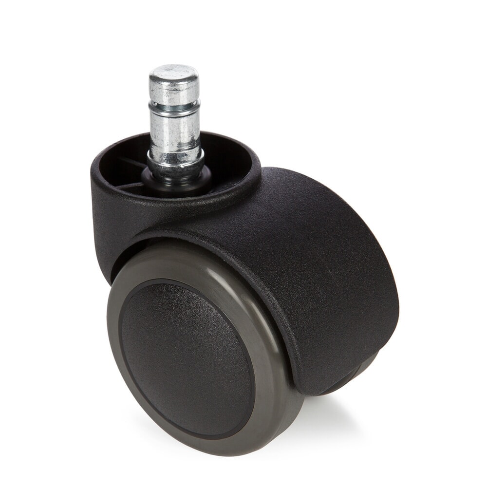 Produktabbildung: hjh OFFICE 5x Hartbodenrollen ROLO 11 mm / 50 mm Büro-Stuhl-Rollen für Hartböden, (5er Pack)