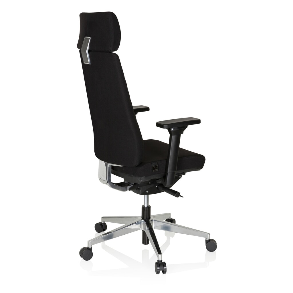 hjh OFFICE Bürostuhl / Arbeitsstuhl MOVE-TEC PRO Stoff, schwarz Produktabbildung Nr. 5: hjh OFFICE Bürostuhl / Arbeitsstuhl MOVE-TEC PRO Stoff, schwarz