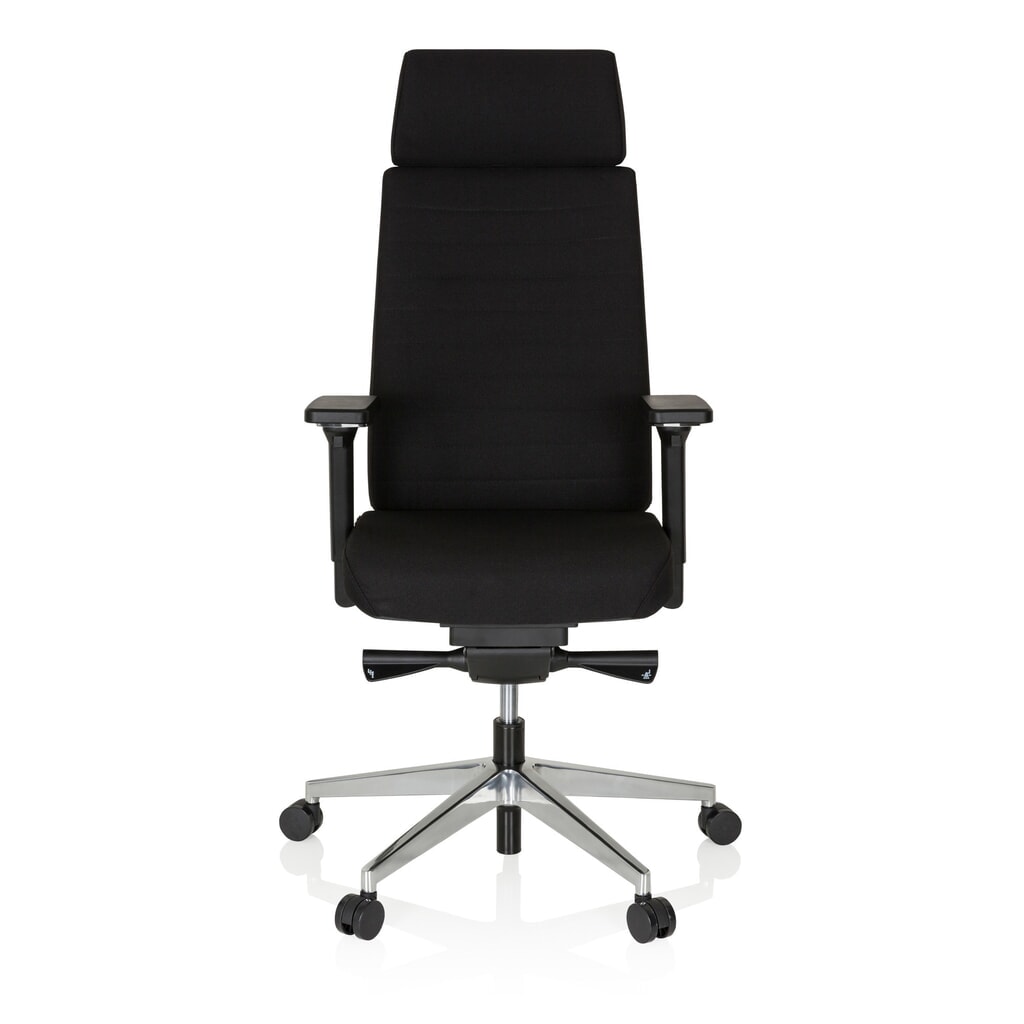 Produktabbildung Nr. 1: hjh OFFICE Bürostuhl / Arbeitsstuhl MOVE-TEC PRO Stoff, schwarz