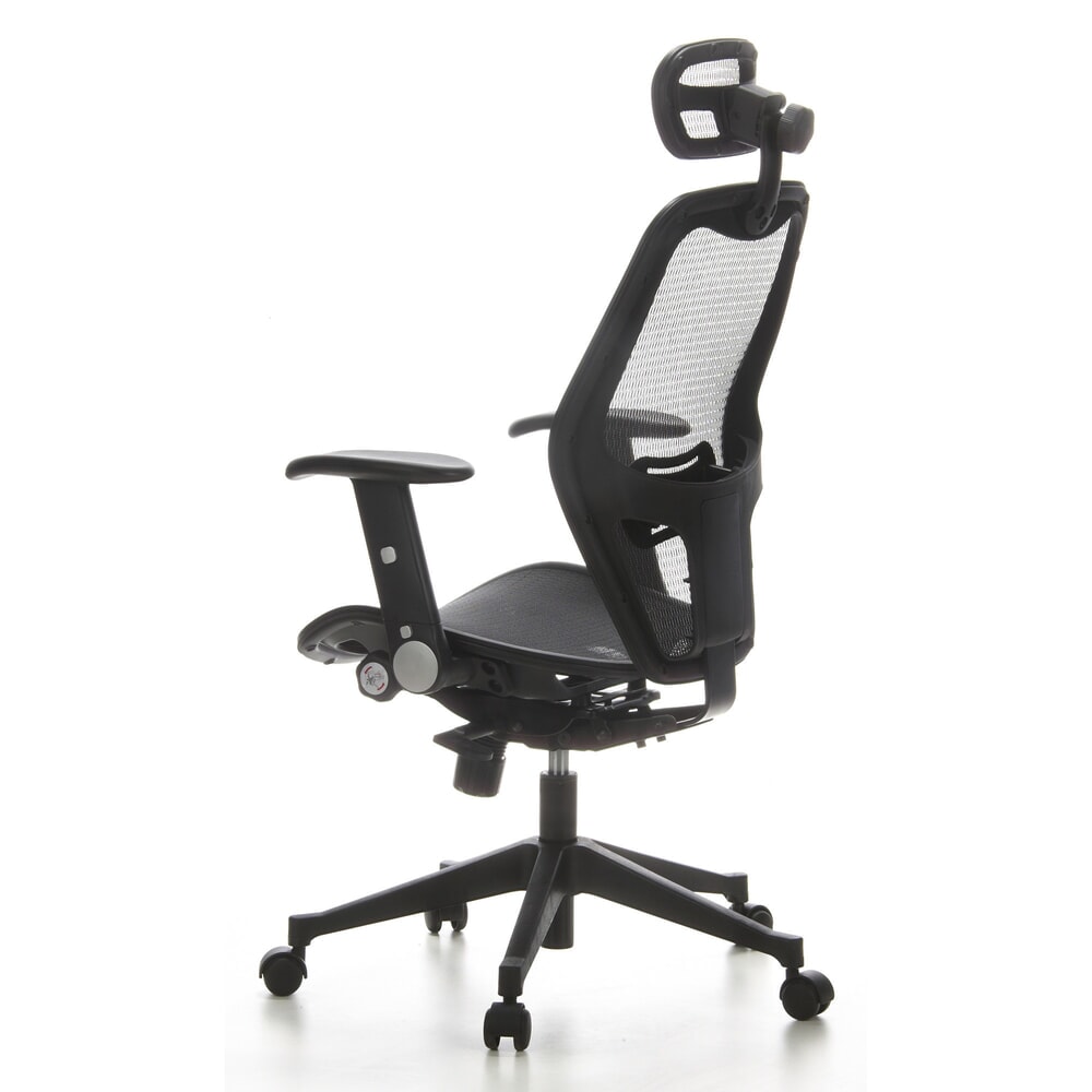 Produktabbildung Nr. 9: hjh OFFICE Bürostuhl / Chefsessel AIR PORT Netzstoff, schwarz
