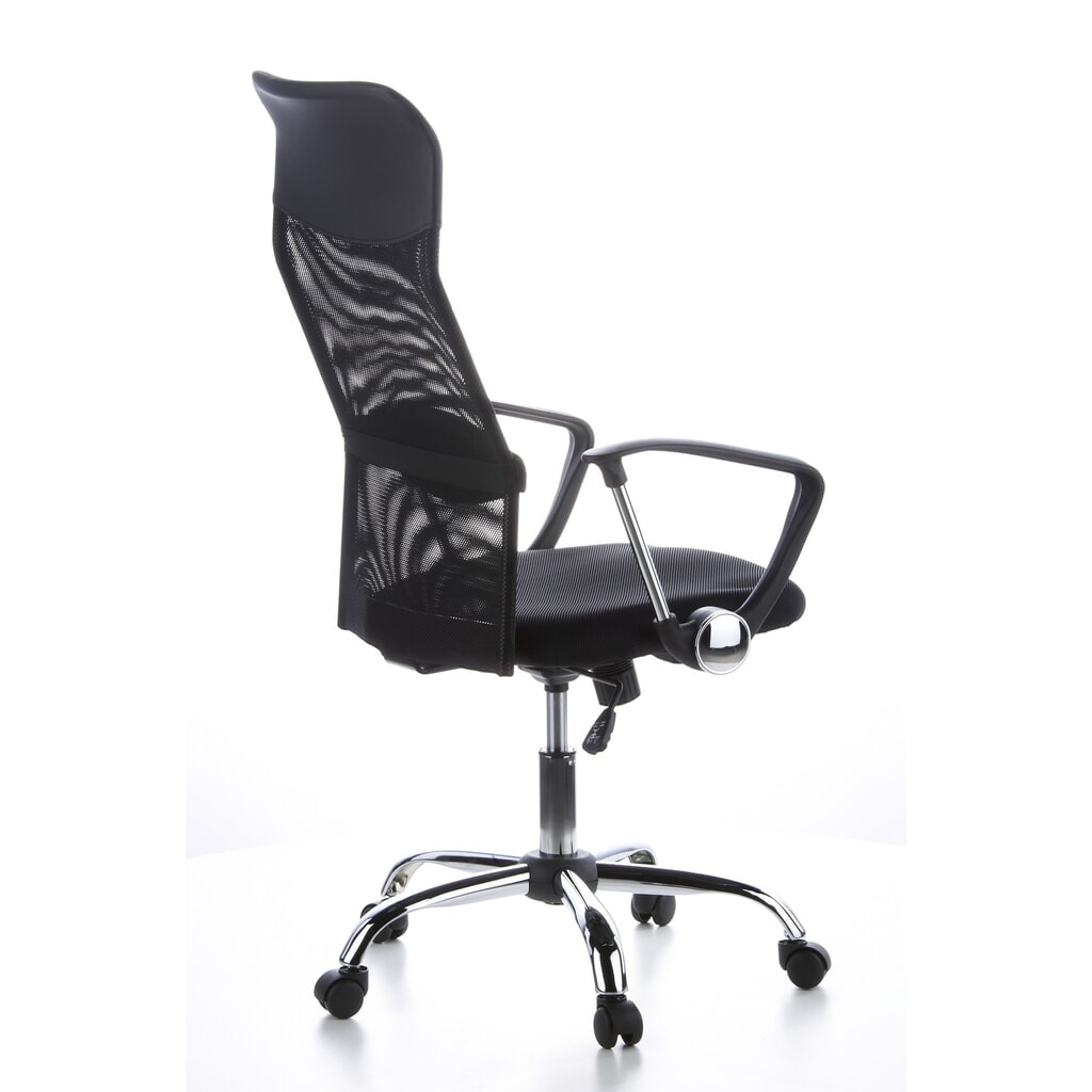 hjh OFFICE Bürostuhl / Chefsessel ARIA HIGH Stoff, schwarz Produktabbildung Nr. 6: hjh OFFICE Bürostuhl / Chefsessel ARIA HIGH Stoff, schwarz