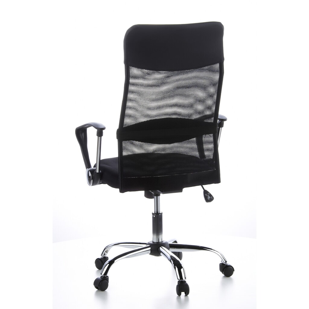 Produktabbildung Nr. 8: hjh OFFICE Bürostuhl / Chefsessel ARIA HIGH Stoff, schwarz