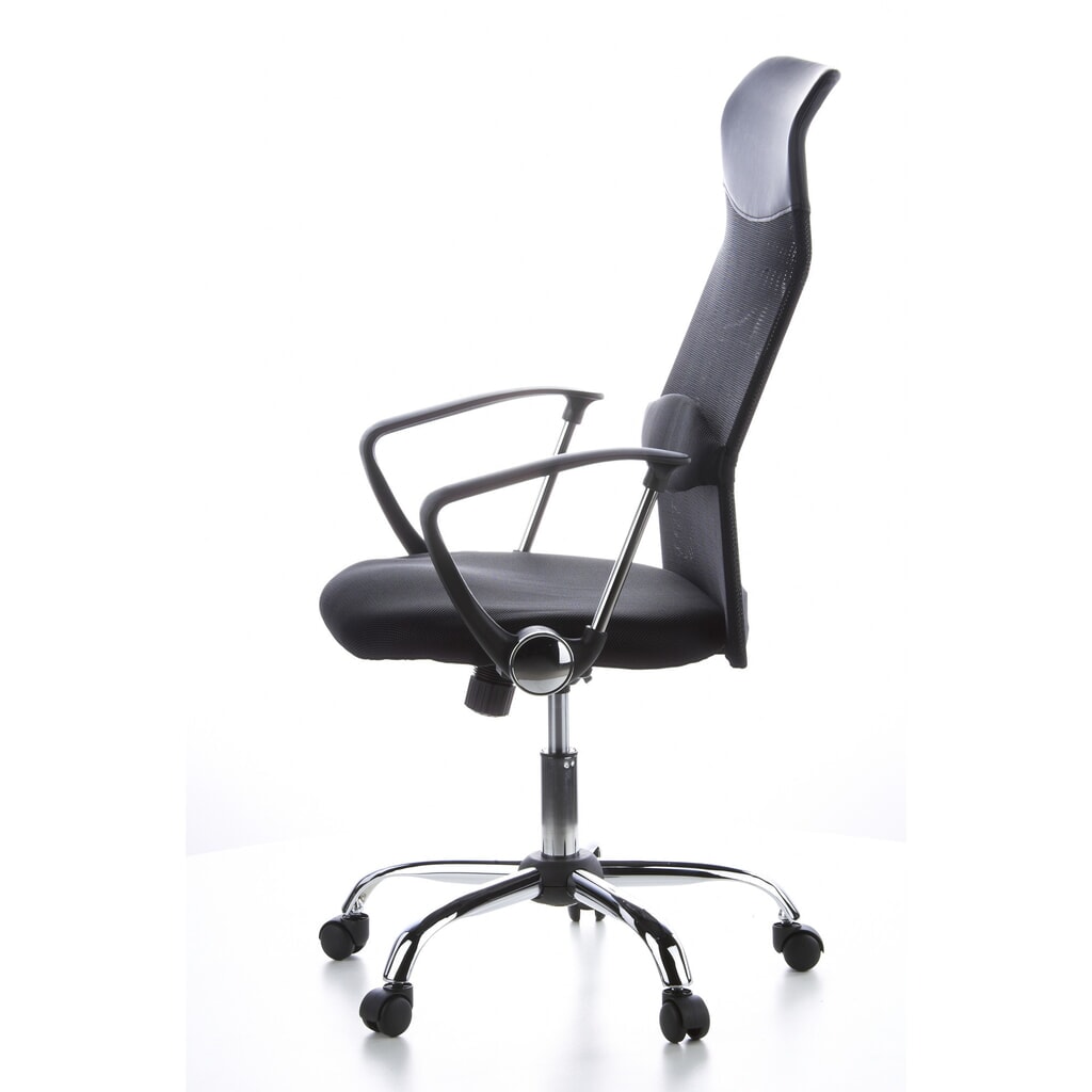 Produktabbildung Nr. 10: hjh OFFICE Bürostuhl / Chefsessel ARIA HIGH Stoff, schwarz