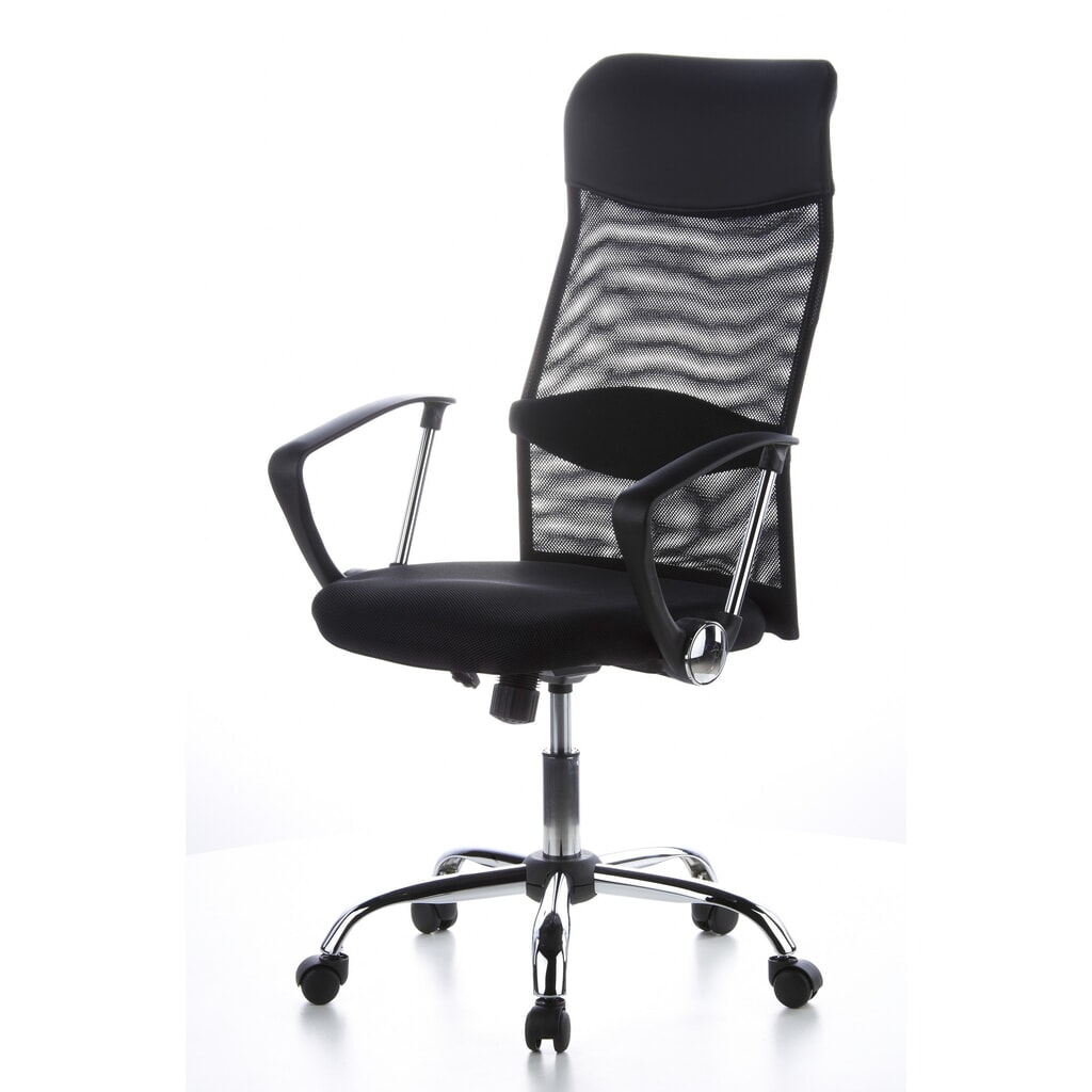 hjh OFFICE Bürostuhl / Chefsessel ARIA HIGH Stoff, schwarz Produktabbildung Nr. 11: hjh OFFICE Bürostuhl / Chefsessel ARIA HIGH Stoff, schwarz