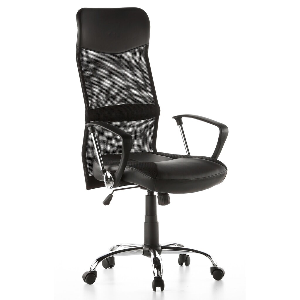 Produktabbildung Nr. 3: hjh OFFICE Bürostuhl / Chefsessel ARTON 20 Kunstleder/Netzstoff, schwarz