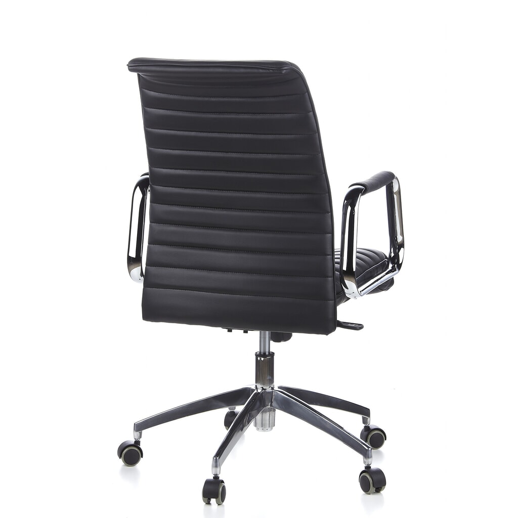Produktabbildung Nr. 7: hjh OFFICE Bürostuhl / Chefsessel ASPERA 10 Leder, schwarz
