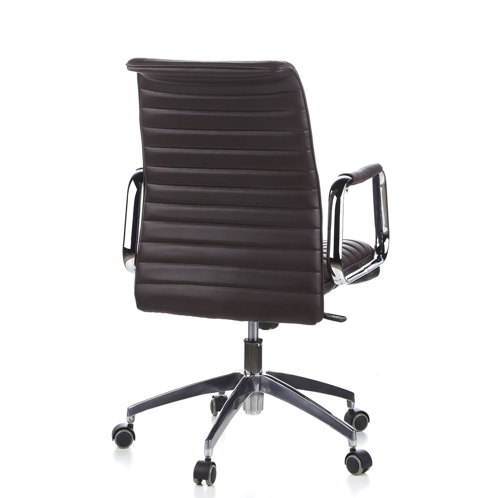 Produktabbildung Nr. 7: hjh OFFICE Bürostuhl / Chefsessel ASPERA 10 Leder, braun