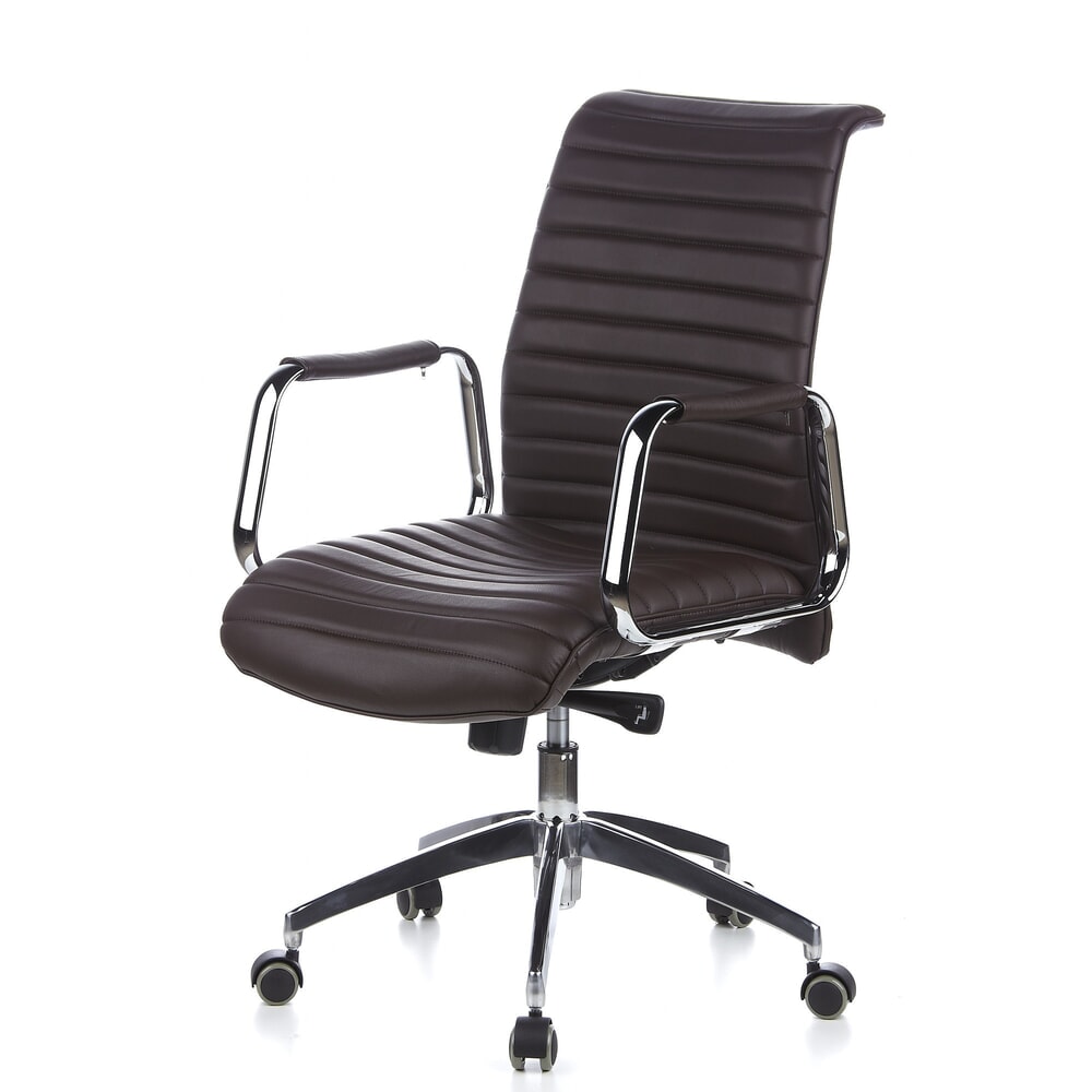 Produktabbildung Nr. 11: hjh OFFICE Bürostuhl / Chefsessel ASPERA 10 Leder, braun