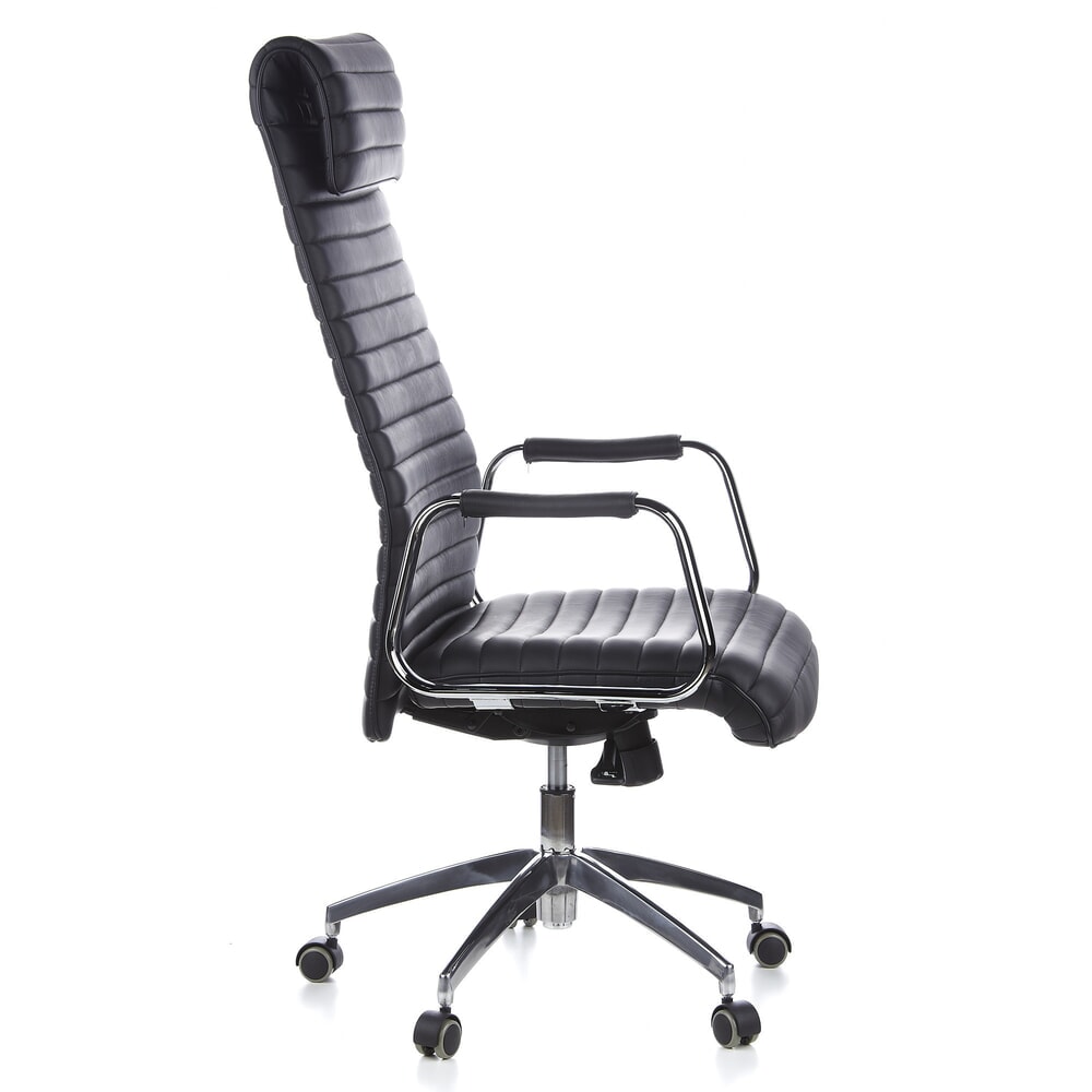 Produktabbildung Nr. 5: hjh OFFICE Bürostuhl / Chefsessel ASPERA 20 Leder, schwarz