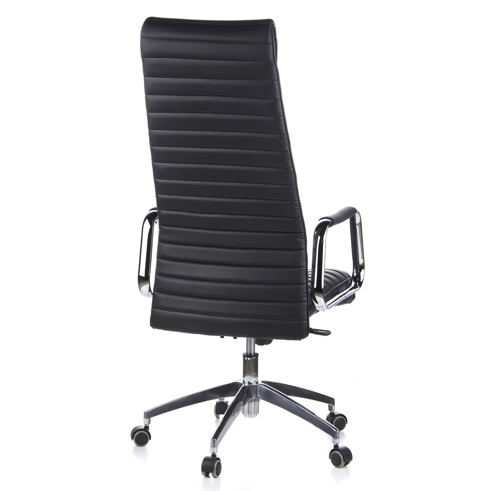 Produktabbildung Nr. 7: hjh OFFICE Bürostuhl / Chefsessel ASPERA 20 Leder, schwarz