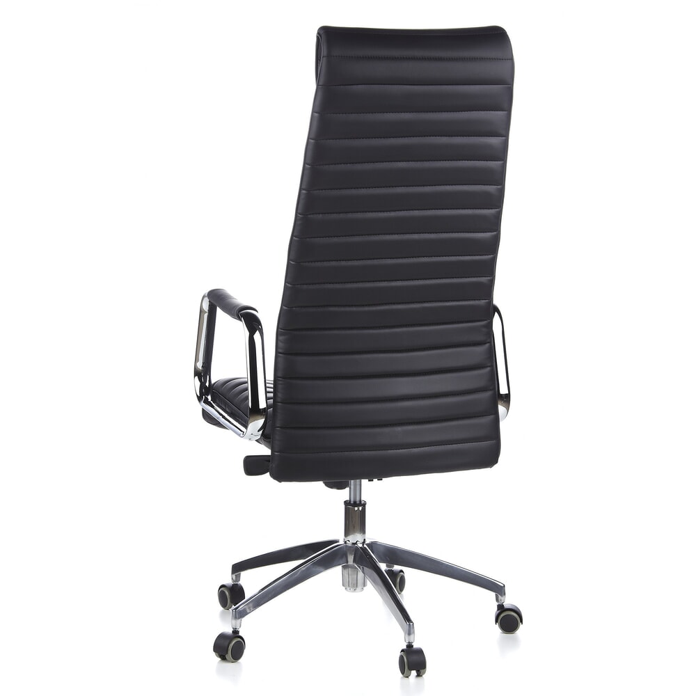 Produktabbildung Nr. 8: hjh OFFICE Bürostuhl / Chefsessel ASPERA 20 Leder, schwarz