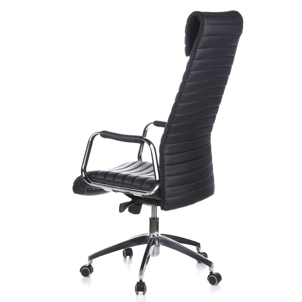 Produktabbildung Nr. 9: hjh OFFICE Bürostuhl / Chefsessel ASPERA 20 Leder, schwarz