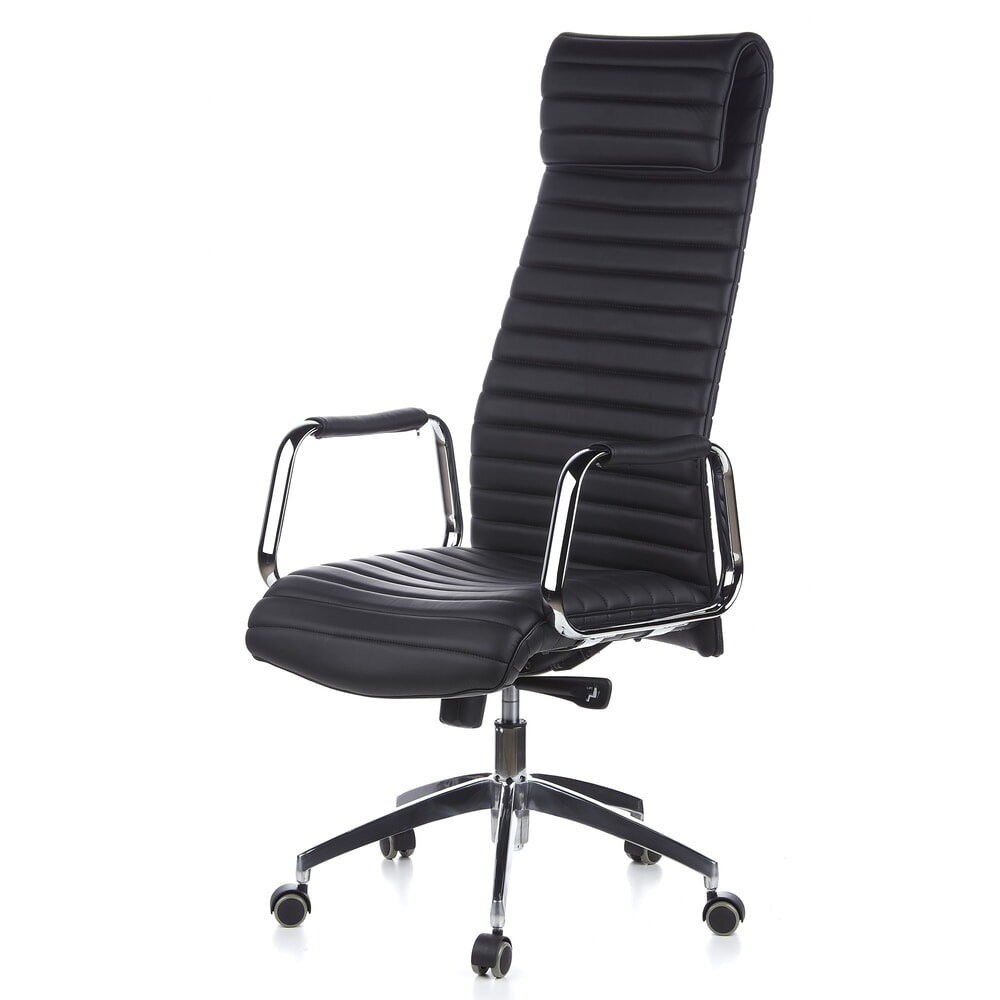 Produktabbildung Nr. 11: hjh OFFICE Bürostuhl / Chefsessel ASPERA 20 Leder, schwarz