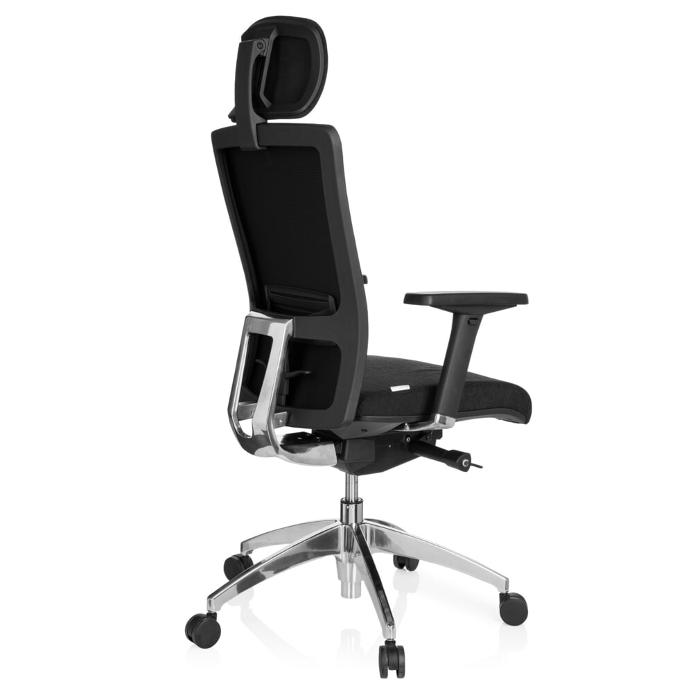 Produktabbildung Nr. 6: hjh OFFICE Bürostuhl / Chefsessel ASTRA LUX Stoff, schwarz