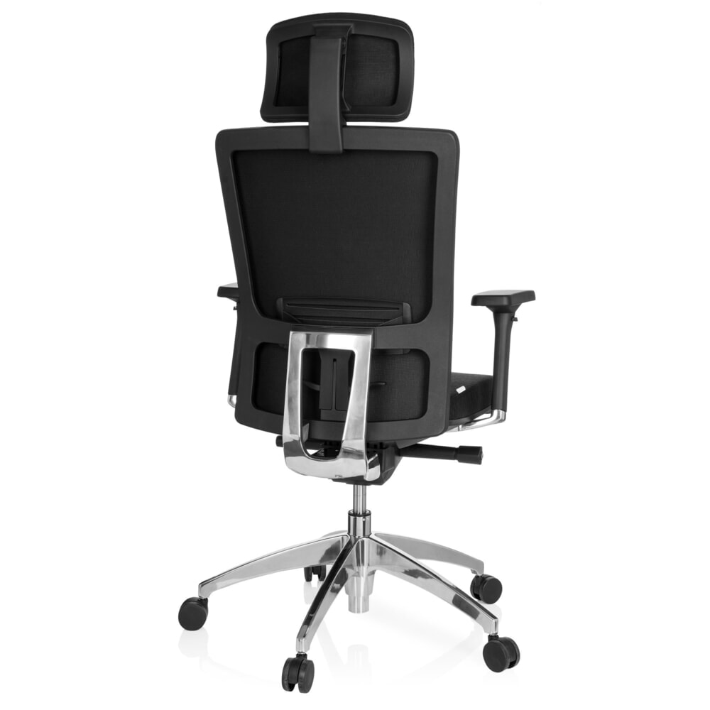 Produktabbildung Nr. 7: hjh OFFICE Bürostuhl / Chefsessel ASTRA LUX Stoff, schwarz