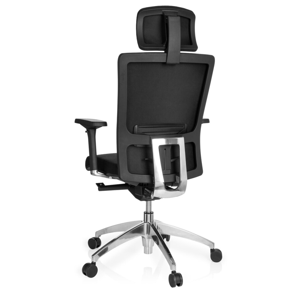 Produktabbildung Nr. 8: hjh OFFICE Bürostuhl / Chefsessel ASTRA LUX Stoff, schwarz