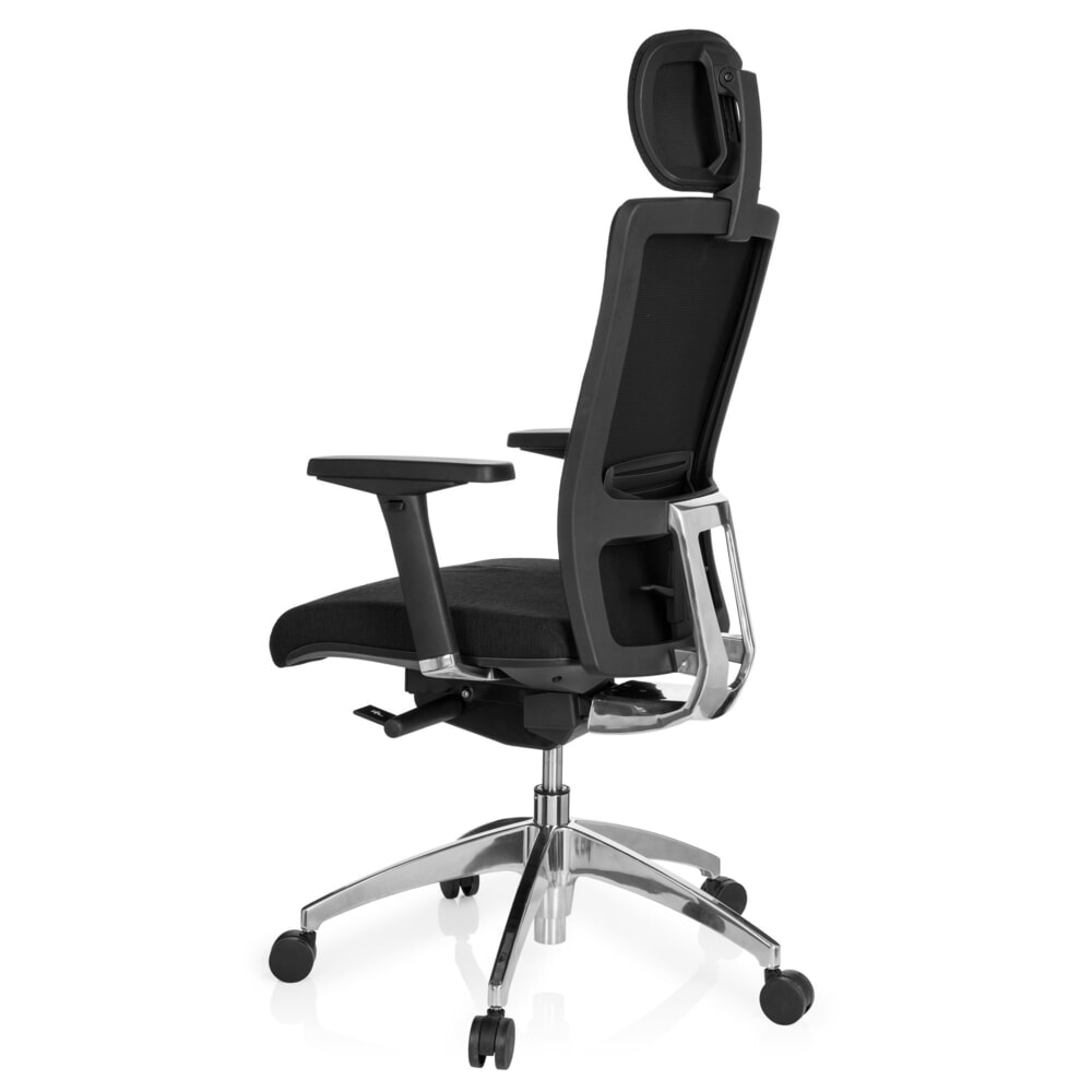 Produktabbildung Nr. 9: hjh OFFICE Bürostuhl / Chefsessel ASTRA LUX Stoff, schwarz