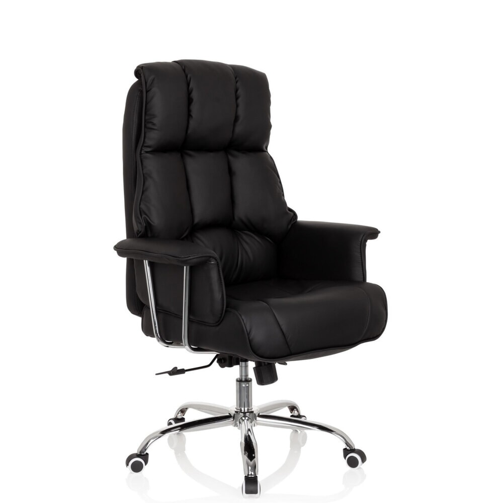 Produktabbildung Nr. 1: hjh OFFICE Bürostuhl / Chefsessel COMMANDER PU Kunstleder, schwarz